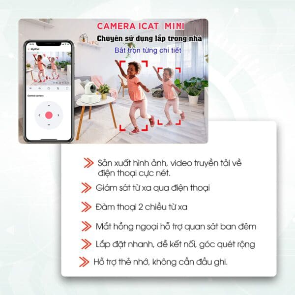 Camera Wifi - ICat Mini